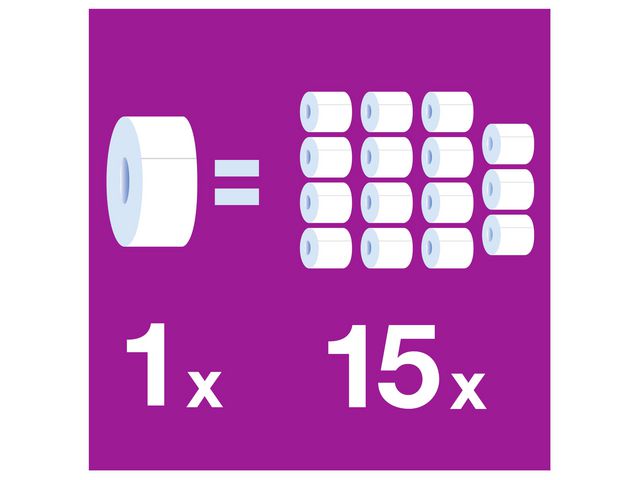Toalettpapper TORK Uni T1 2-lag 6/fp